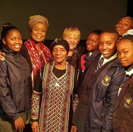 56 Performing Mother to Mother, written by Sindiwe Magona and directed by Janice Honeyman, for High School Students on Mandela Day in 2018